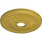 Ekena Millwork Bailey Ceiling Medallion (Fits Canopies up to 5 3/4"), 18"OD x 3 3/4"ID x 1 1/2"P, Rich Gold CM18BIRGS - alternate 3